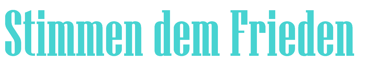 Stimmen dem Frieden